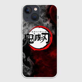 Чехол для iPhone 13 mini с принтом Japanese hierogliphes Steam в Санкт-Петербурге,  |  | demon slayer | demon slayer: kimetsu no yaiba | kimetsu | kimetsu no yaiba | nezuko | slayer | tanjiro | клинок рассекающий демонов | незуко | танджиро | шинобу кочо