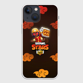 Чехол для iPhone 13 mini с принтом Brawl Stars Lion Dance Brock в Санкт-Петербурге,  |  | bo | brawl stars | brock | crow | darryl | dumpling darryl | dynamike | lion dance brock | sandy | spike | бо | бравл старс | брок | динамайк | дэррил | кроу | леон. leon | новый год | спайк | сэнди