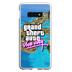 Чехол для Samsung S10E с принтом GRAND THEFT AUTOVICE CITY в Санкт-Петербурге, Силикон | Область печати: задняя сторона чехла, без боковых панелей | grand theft auto 2 | grand theft auto 3 | grand theft auto v | grand theft auto: san andreas | grand theft auto: vice city | gta 5 | gta online | gta v | город | игры