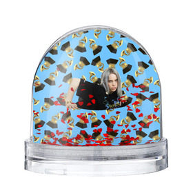 Снежный шар с принтом Billie Eilish Grammy в Санкт-Петербурге, Пластик | Изображение внутри шара печатается на глянцевой фотобумаге с двух сторон | billie | eilish | grammy | айлиш | билли | грэмми