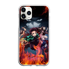 Чехол для iPhone 11 Pro Max матовый с принтом KIMETSU NO YAIBA в Санкт-Петербурге, Силикон |  | demon slayer | demon slayer: kimetsu no yaiba | kimetsu | kimetsu no yaiba | nezuko | slayer | tanjiro | клинок рассекающий демонов | незуко | танджиро | шинобу кочо