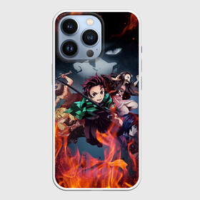 Чехол для iPhone 13 Pro с принтом КЛИНОК РАССЕКАЮЩИЙ ДЕМОНОВ | DEMON SLAYER KIMETSU NO YAIBA в Санкт-Петербурге,  |  | demon slayer | demon slayer: kimetsu no yaiba | kimetsu | kimetsu no yaiba | nezuko | slayer | tanjiro | клинок рассекающий демонов | незуко | танджиро | шинобу кочо