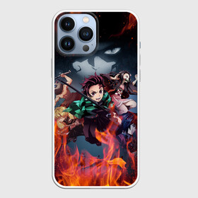 Чехол для iPhone 13 Pro Max с принтом КЛИНОК РАССЕКАЮЩИЙ ДЕМОНОВ | DEMON SLAYER KIMETSU NO YAIBA в Санкт-Петербурге,  |  | demon slayer | demon slayer: kimetsu no yaiba | kimetsu | kimetsu no yaiba | nezuko | slayer | tanjiro | клинок рассекающий демонов | незуко | танджиро | шинобу кочо