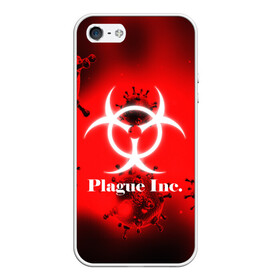 Чехол для iPhone 5/5S матовый с принтом PLAGUE INC в Санкт-Петербурге, Силикон | Область печати: задняя сторона чехла, без боковых панелей | molecule | plague inc | абстракция | бактерии | вирус | клетки | медицина | микробы | молекулы | наука | нейрон | нейроны | планета | текстура | текстуры | формула