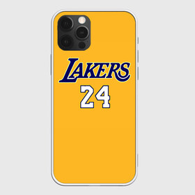 Чехол для iPhone 12 Pro Max с принтом Kobe Bryant в Санкт-Петербурге, Силикон |  | Тематика изображения на принте: kobe bryants | lakers | lakers 24 | los angeles lakers | коби брайант