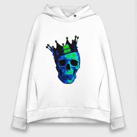 Женское худи Oversize хлопок с принтом Skeleton King в Санкт-Петербурге, френч-терри — 70% хлопок, 30% полиэстер. Мягкий теплый начес внутри —100% хлопок | боковые карманы, эластичные манжеты и нижняя кромка, капюшон на магнитной кнопке | Тематика изображения на принте: anime | boy | dead inside | depression | dota | emo | girl | goth | ivs | leave me alone | lil peep | rap | грусть | депрессия | мода | молодежь | одежда | одиночество | розы | слезы | стиль