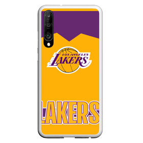 Чехол для Honor P30 с принтом Los Angeles Lakers в Санкт-Петербурге, Силикон | Область печати: задняя сторона чехла, без боковых панелей | angeles | bryant | kobe | lakers | los | баскетбольный | клуб