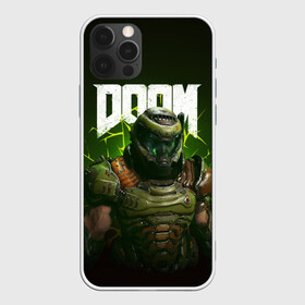 Чехол для iPhone 12 Pro с принтом Doom Eternal в Санкт-Петербурге, силикон | область печати: задняя сторона чехла, без боковых панелей | doom | doom 2016 | doom 2020 | doom eternal | doomguy | дум | дум 2020 | дум вечен | дум етернал | дум этернал | думгай