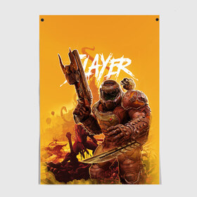 Постер Doom Slayer купить в Санкт-Петербурге