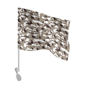 Флаг для автомобиля с принтом АРМЕЙСКИЙ СТИЛЬ в Санкт-Петербурге, 100% полиэстер | Размер: 30*21 см | 23 февраля | amel flags | camouflage | dazzle paint | province | provinces | день защитника отечества | камуфляж | маскировка | сокрытие