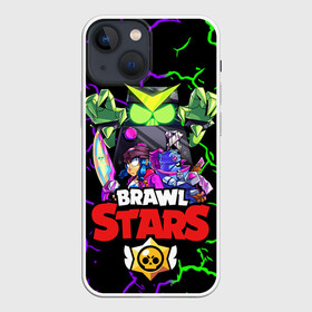 Чехол для iPhone 13 mini с принтом BRAWL STARS в Санкт-Петербурге,  |  | brawlstars | crow | dyna | dynamike | leon | leonskin | mike | mr p | sally | shark | битваогней | бравлстарc | бравлстарз | динамайк | игра | игры | леон | мистер пи | мультик | старз