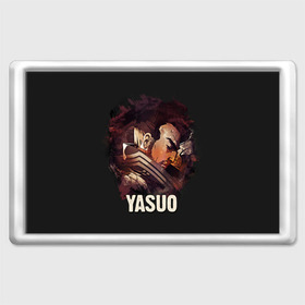 Магнит 45*70 с принтом Yasuo в Санкт-Петербурге, Пластик | Размер: 78*52 мм; Размер печати: 70*45 | Тематика изображения на принте: jinx | kda | league | lol | moba | pentakill | riot | rise | rus | skins | варвик | варус | воин | легенд | лига | лол | маг | стрелок | танк | чемпион