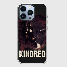 Чехол для iPhone 13 Pro с принтом Kindred в Санкт-Петербурге,  |  | jinx | kda | league | lol | moba | pentakill | riot | rise | rus | skins | варвик | варус | воин | легенд | лига | лол | маг | стрелок | танк | чемпион