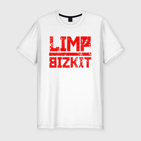 Мужская футболка хлопок Slim с принтом LIMP BIZKIT в Санкт-Петербурге, 92% хлопок, 8% лайкра | приталенный силуэт, круглый вырез ворота, длина до линии бедра, короткий рукав | Тематика изображения на принте: dj lethal | limp bizkit | rock | джон отто | лимп бизкит | майк смит | музыка | роб уотерс | рок | сэм риверс | терри бальзамо | уэс борланд | фред дёрст