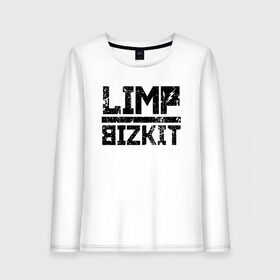 Женский лонгслив хлопок с принтом LIMP BIZKIT в Санкт-Петербурге, 100% хлопок |  | dj lethal | limp bizkit | rock | джон отто | лимп бизкит | майк смит | музыка | роб уотерс | рок | сэм риверс | терри бальзамо | уэс борланд | фред дёрст