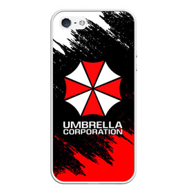 Чехол для iPhone 5/5S матовый с принтом UMBRELLA CORP в Санкт-Петербурге, Силикон | Область печати: задняя сторона чехла, без боковых панелей | ada wong | biohazard | leon | nemesis | project resistance | raccoon city | re2 | resident evil 2 | rpd | stars | umbrella | ада вонг | амбрелла | немесис | ужасы