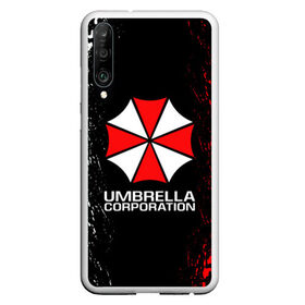 Чехол для Honor P30 с принтом UMBRELLA CORP в Санкт-Петербурге, Силикон | Область печати: задняя сторона чехла, без боковых панелей | ada wong | biohazard | leon | nemesis | project resistance | raccoon city | re2 | resident evil 2 | rpd | stars | umbrella | ада вонг | амбрелла | немесис | ужасы