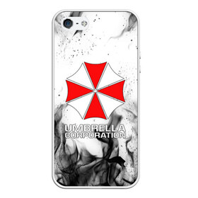 Чехол для iPhone 5/5S матовый с принтом UMBRELLA CORP в Санкт-Петербурге, Силикон | Область печати: задняя сторона чехла, без боковых панелей | ada wong | biohazard | leon | nemesis | project resistance | raccoon city | re2 | resident evil 2 | rpd | stars | umbrella | ада вонг | амбрелла | немесис | ужасы