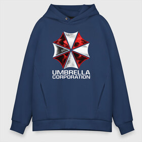 Мужское худи Oversize хлопок с принтом UMBRELLA CORP в Санкт-Петербурге, френч-терри — 70% хлопок, 30% полиэстер. Мягкий теплый начес внутри —100% хлопок | боковые карманы, эластичные манжеты и нижняя кромка, капюшон на магнитной кнопке | ada wong | biohazard | leon | nemesis | project resistance | raccoon city | re2 | resident evil 2 | rpd | stars | umbrella | ада вонг | амбрелла | немесис | ужасы