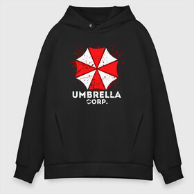 Мужское худи Oversize хлопок с принтом UMBRELLA CORP в Санкт-Петербурге, френч-терри — 70% хлопок, 30% полиэстер. Мягкий теплый начес внутри —100% хлопок | боковые карманы, эластичные манжеты и нижняя кромка, капюшон на магнитной кнопке | ada wong | biohazard | leon | nemesis | project resistance | raccoon city | re2 | resident evil 2 | rpd | stars | umbrella | ада вонг | амбрелла | немесис | ужасы