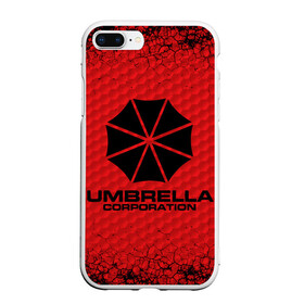 Чехол для iPhone 7Plus/8 Plus матовый с принтом Umbrella Corporation в Санкт-Петербурге, Силикон | Область печати: задняя сторона чехла, без боковых панелей | corporation | umbrella | umbrella corporation | амбрела | амбрелла корпорейшн | военная корпорация | корпорация | фармацевтическая корпорация