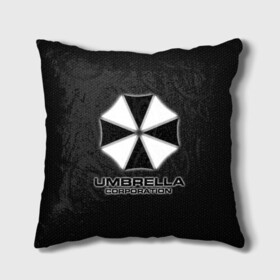 Подушка 3D с принтом Umbrella Corporation в Санкт-Петербурге, наволочка – 100% полиэстер, наполнитель – холлофайбер (легкий наполнитель, не вызывает аллергию). | состоит из подушки и наволочки. Наволочка на молнии, легко снимается для стирки | corporation | umbrella | umbrella corporation | амбрела | амбрелла корпорейшн | военная корпорация | корпорация | фармацевтическая корпорация