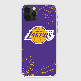 Чехол для iPhone 12 Pro Max с принтом LA LAKERS в Санкт-Петербурге, Силикон |  | Тематика изображения на принте: america | basketball | kobe bryant | la | la lakers | lakers | los angeles lakers | nba | usa | баскетбол | кобе брайант | лос анджелес лейкерс | нба | сша