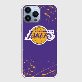 Чехол для iPhone 13 Pro Max с принтом LA LAKERS в Санкт-Петербурге,  |  | Тематика изображения на принте: america | basketball | kobe bryant | la | la lakers | lakers | los angeles lakers | nba | usa | баскетбол | кобе брайант | лос анджелес лейкерс | нба | сша