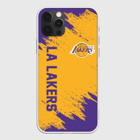 Чехол для iPhone 12 Pro Max с принтом LA LAKERS в Санкт-Петербурге, Силикон |  | Тематика изображения на принте: america | basketball | kobe bryant | la | la lakers | lakers | los angeles lakers | nba | usa | баскетбол | кобе брайант | лос анджелес лейкерс | нба | сша