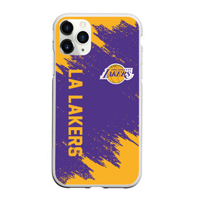 Чехол для iPhone 11 Pro матовый с принтом LA LAKERS в Санкт-Петербурге, Силикон |  | america | basketball | kobe bryant | la | la lakers | lakers | los angeles lakers | nba | usa | баскетбол | кобе брайант | лос анджелес лейкерс | нба | сша