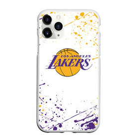 Чехол для iPhone 11 Pro матовый с принтом LA LAKERS в Санкт-Петербурге, Силикон |  | america | basketball | kobe bryant | la | la lakers | lakers | los angeles lakers | nba | usa | баскетбол | кобе брайант | лос анджелес лейкерс | нба | сша