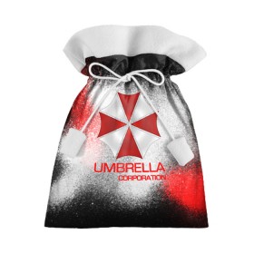 Подарочный 3D мешок с принтом UMBRELLA CORP в Санкт-Петербурге, 100% полиэстер | Размер: 29*39 см | Тематика изображения на принте: biohazard | biohazard 7 | crocodile | fang | game | hand | monster | new umbrella | resident evil | resident evil 7 | umbrella | umbrella corp | umbrella corporation | zombie | обитель