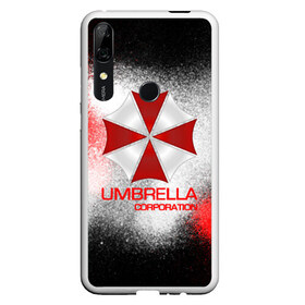 Чехол для Honor P Smart Z с принтом UMBRELLA CORP в Санкт-Петербурге, Силикон | Область печати: задняя сторона чехла, без боковых панелей | biohazard | biohazard 7 | crocodile | fang | game | hand | monster | new umbrella | resident evil | resident evil 7 | umbrella | umbrella corp | umbrella corporation | zombie | обитель