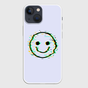 Чехол для iPhone 13 mini с принтом Smile в Санкт-Петербурге,  |  | art | ball | glitch | meme | smile | арт | глитч | интернет | мем | позитив | смайл | смайлик | смех | улыбка | юмор