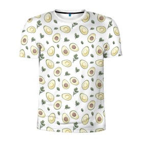 Мужская футболка 3D спортивная с принтом АВОКАДО в Санкт-Петербурге, 100% полиэстер с улучшенными характеристиками | приталенный силуэт, круглая горловина, широкие плечи, сужается к линии бедра | avocado | character | cute pictures | exotic | fruit | nut | vegan | vegetables | vegetarian | авокадо | веган | вегетарианец | милые картинки | овощи | орех | персонаж | фрукты | экзотика