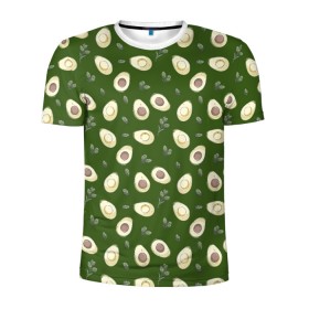 Мужская футболка 3D спортивная с принтом АВОКАДО в Санкт-Петербурге, 100% полиэстер с улучшенными характеристиками | приталенный силуэт, круглая горловина, широкие плечи, сужается к линии бедра | Тематика изображения на принте: avocado | character | cute pictures | exotic | fruit | nut | vegan | vegetables | vegetarian | авокадо | веган | вегетарианец | милые картинки | овощи | орех | персонаж | фрукты | экзотика
