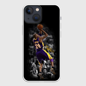 Чехол для iPhone 13 mini с принтом KOBE BRYANT в Санкт-Петербурге,  |  | america | basketball | kobe bryant | la | la lakers | lakers | los angeles lakers | nba | usa | баскетбол | кобе брайант | лос анджелес лейкерс | нба | сша