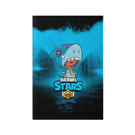 Обложка для паспорта матовая кожа с принтом Brawl stars leon shark в Санкт-Петербурге, натуральная матовая кожа | размер 19,3 х 13,7 см; прозрачные пластиковые крепления | Тематика изображения на принте: bea | bib | brawl stars | crow | el brown | leon | max | nita | sally leon | shark | акула | биа | биби | бравл старс | ворон | игра | леон | макс | нита | оборотень | салли леон | сэлли леон | шарк | эл браун