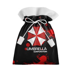 Подарочный 3D мешок с принтом UMBRELLA CORP в Санкт-Петербурге, 100% полиэстер | Размер: 29*39 см | Тематика изображения на принте: biohazard | biohazard 7 | crocodile | fang | game | hand | monster | new umbrella | resident evil | resident evil 7 | umbrella | umbrella corp | umbrella corporation | zombie | обитель