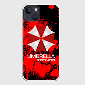 Чехол для iPhone 13 с принтом UMBRELLA CORP в Санкт-Петербурге,  |  | biohazard | biohazard 7 | crocodile | fang | game | hand | monster | new umbrella | resident evil | resident evil 7 | umbrella | umbrella corp | umbrella corporation | zombie | обитель