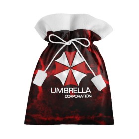 Подарочный 3D мешок с принтом UMBRELLA CORP в Санкт-Петербурге, 100% полиэстер | Размер: 29*39 см | biohazard | biohazard 7 | crocodile | fang | game | hand | monster | new umbrella | resident evil | resident evil 7 | umbrella | umbrella corp | umbrella corporation | zombie | обитель