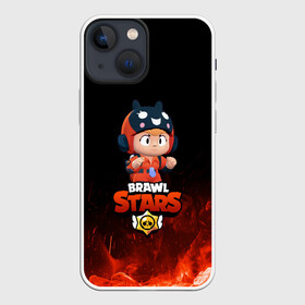 Чехол для iPhone 13 mini с принтом Brawl Stars Bea в Санкт-Петербурге,  |  | bea | brawl stars | bull | colt | crow | leon | leon shark | shark | stars | акула | берли | биа | ворон | динамайк | кольт | леон | леон акула | нита | спайк | шелли | эль примо