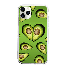 Чехол для iPhone 11 Pro матовый с принтом Люблю авокадо в Санкт-Петербурге, Силикон |  | Тематика изображения на принте: food | green | vegetarian | вегетарианец | влюбленность | влюбленные | вместе навсегда | девушке | здоровый | здоровый образ жизни | зелень | кружка | любимая | любимый | люблю | май | натуральный