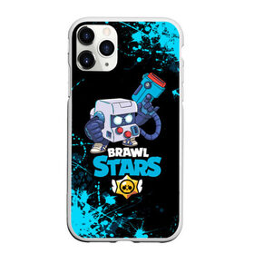 Чехол для iPhone 11 Pro Max матовый с принтом BRAWL STARS 8-BIT в Санкт-Петербурге, Силикон |  | 