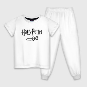 Детская пижама хлопок с принтом Гарри Поттер в Санкт-Петербурге, 100% хлопок |  брюки и футболка прямого кроя, без карманов, на брюках мягкая резинка на поясе и по низу штанин
 | dobby | ron | vdkovmar гарри поттер. harry potter | волшебная палочка | гермиона | гриффиндор | дамблдор dumbledore | добби | когтевран | пуффендуй | рон | рубеус хагрид | слизерин | хогвартс