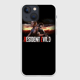 Чехол для iPhone 13 mini с принтом Resident Evil 3 в Санкт-Петербурге,  |  | carlos oliveira | jill valentine | nemesis | re 3 | resident evil 3 remake | джил вэлентайн | карлос оливейра | немезида | немезис | обитель зла