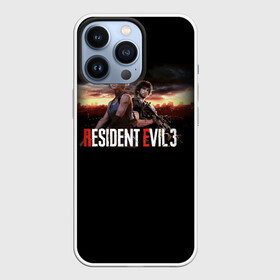 Чехол для iPhone 13 Pro с принтом Resident Evil 3 в Санкт-Петербурге,  |  | carlos oliveira | jill valentine | nemesis | re 3 | resident evil 3 remake | джил вэлентайн | карлос оливейра | немезида | немезис | обитель зла