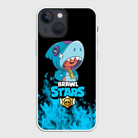 Чехол для iPhone 13 mini с принтом Brawl stars leon shark в Санкт-Петербурге,  |  | bea | bib | brawl stars | crow | el brown | leon | max | nita | sally leon | shark | акула | биа | биби | бравл старс | ворон | игра | леон | макс | нита | оборотень | салли леон | сэлли леон | шарк | эл браун