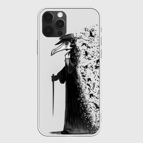 Чехол для iPhone 12 Pro Max с принтом Чумной доктор в Санкт-Петербурге, Силикон |  | Тематика изображения на принте: lord | plague | болезнь | вороны | доктор | маска | птицы | чумной
