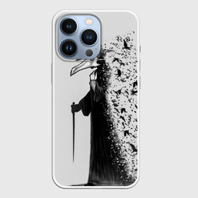 Чехол для iPhone 13 Pro с принтом Чумной доктор в Санкт-Петербурге,  |  | lord | plague | болезнь | вороны | доктор | маска | птицы | чумной